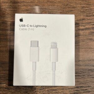 Apple White USB-C to Lightning Cable